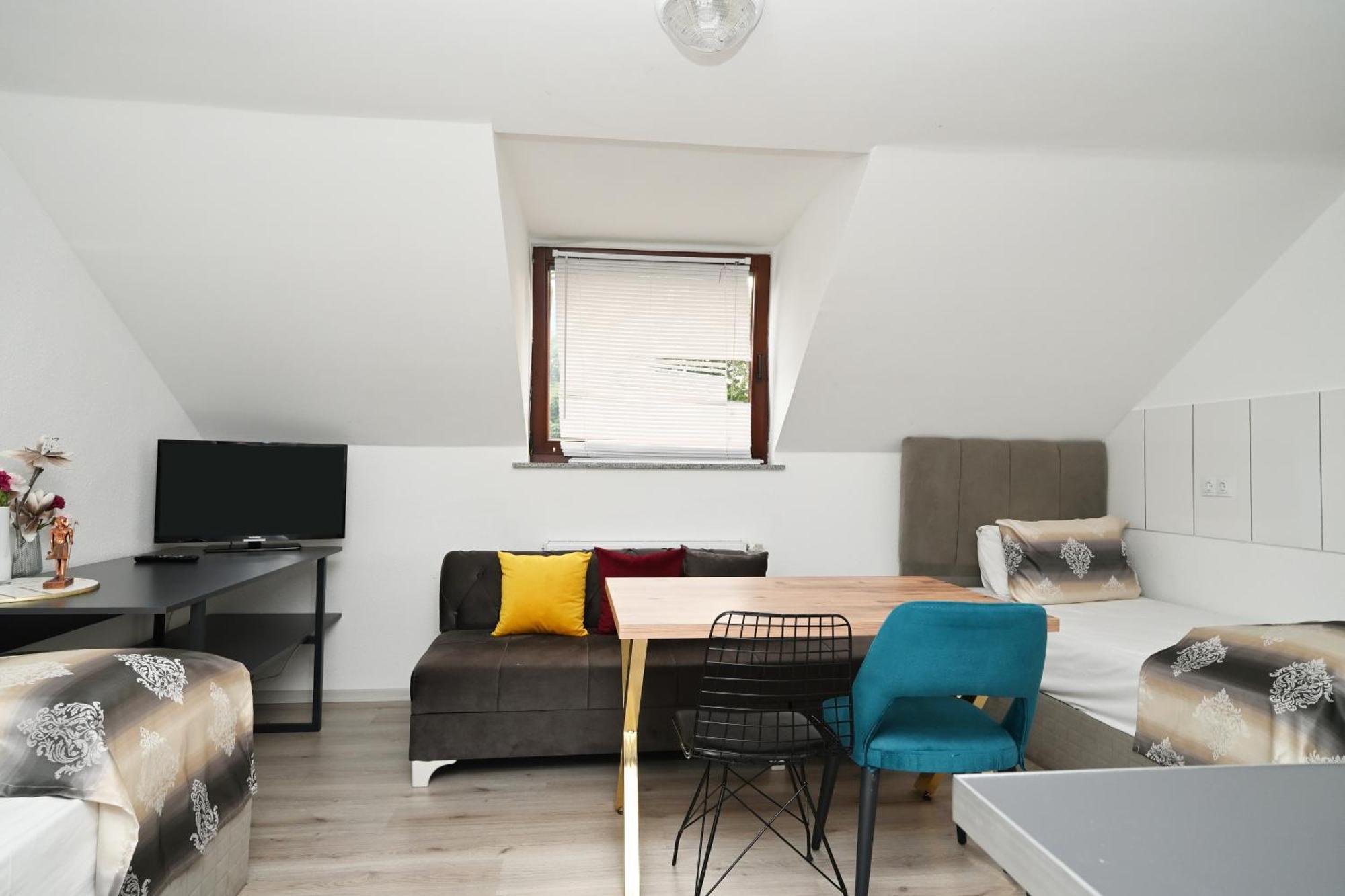 Ferienwohnung&Aparts By Kispet Group Hotels In Oberhausen โอเบอร์เฮาเซิน ภายนอก รูปภาพ